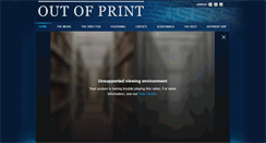 Desktop Screenshot of outofprintthemovie.com